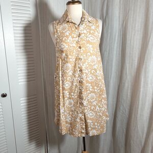 Just Cover Me Dress Size S Cute Coastal Grandmother Mini Garden